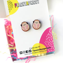 Hedgehog Earrings