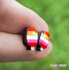 Lesbian Pride Earrings