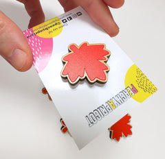 Canadian Pride Maple Leaf Pin