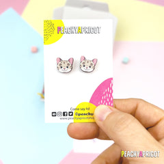 Cat Earrings - Ginger