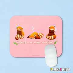 Red Panda Rectangular Mousepad