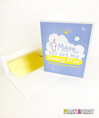 Cute mothers day card