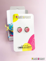 Cute Strawberry Stud Earrings