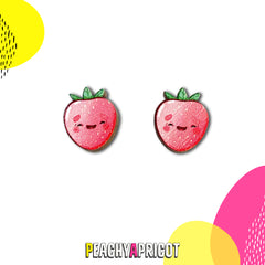 Cute Strawberry Earrings